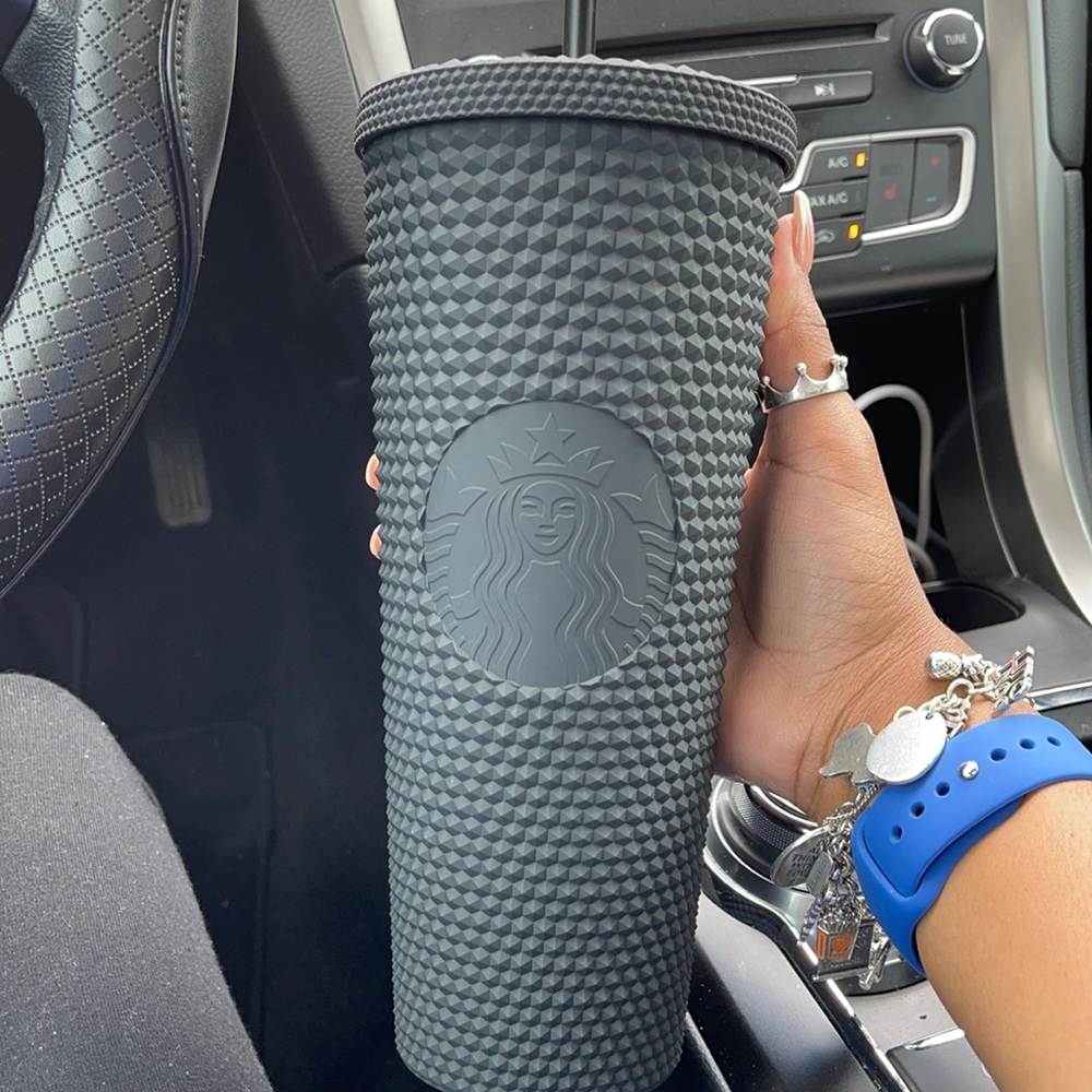 Matte Black Starbucks Venti cup